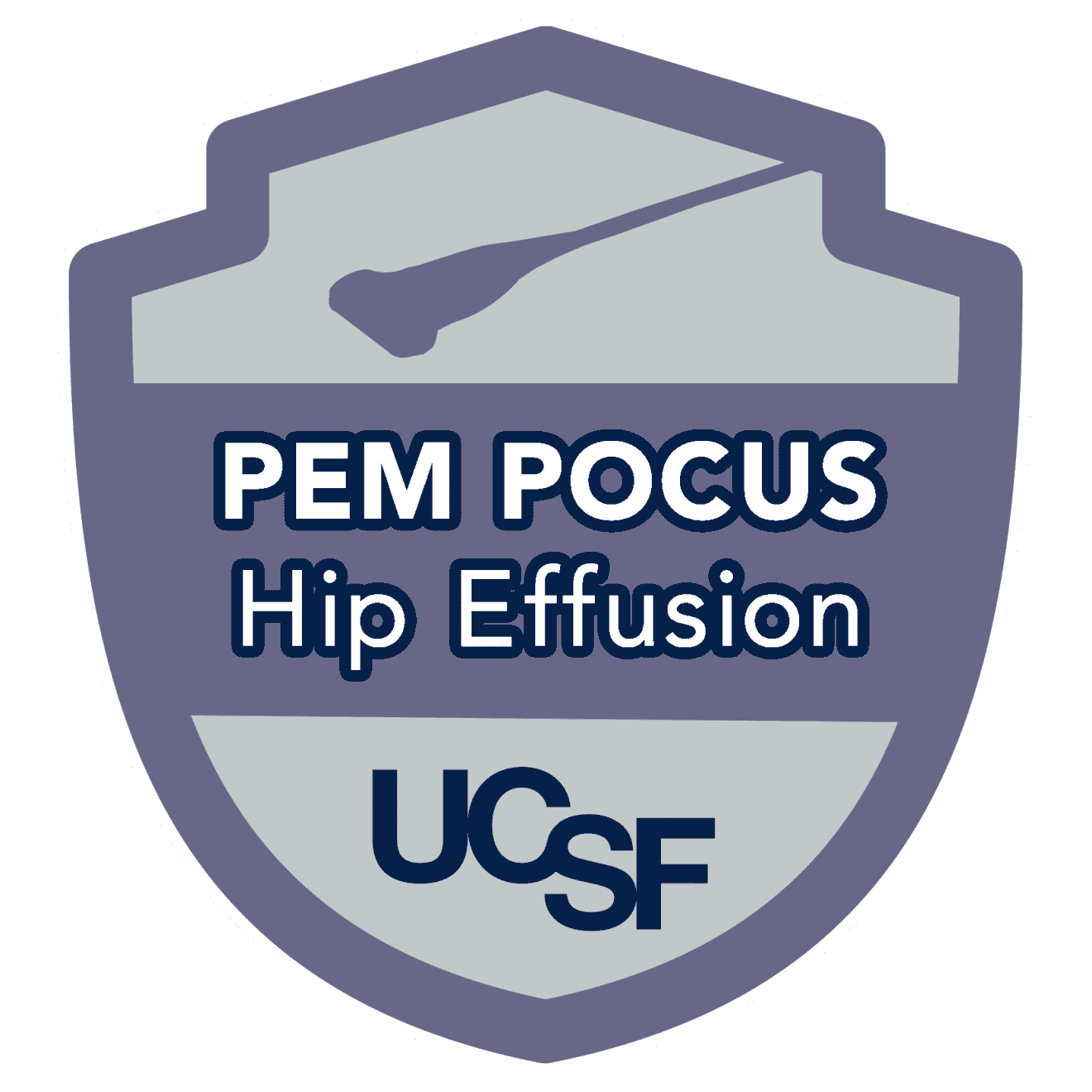 PEM POCUS Hip Effusion