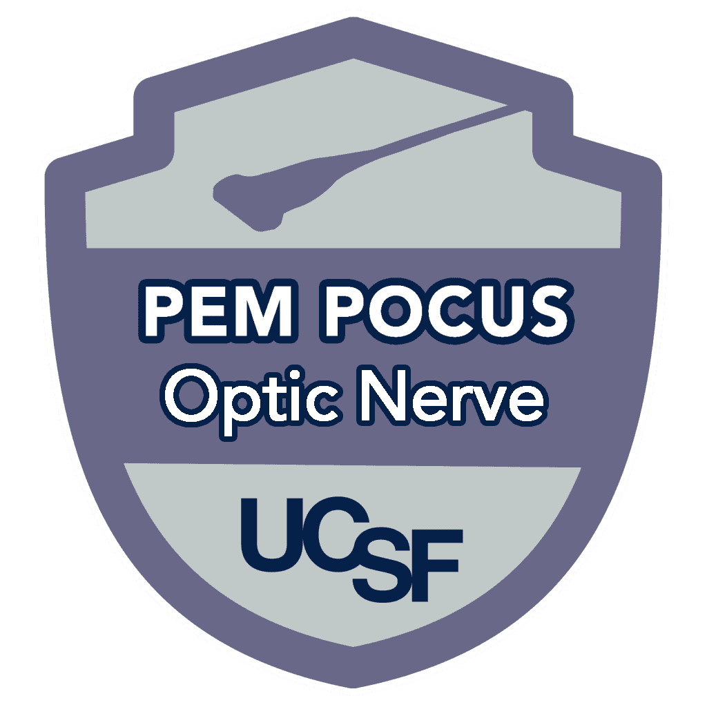 PEM-POCUS-Optic Nerve Certificate